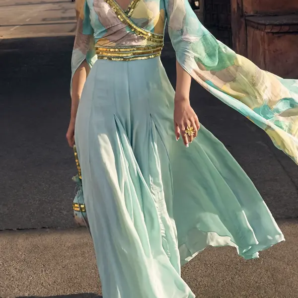 Designer Bridal Lehenga – Maroon Velvet